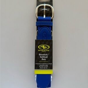 ATHLETIC Works Royal Blue Sports baseball/softball Belt (UNISEX)